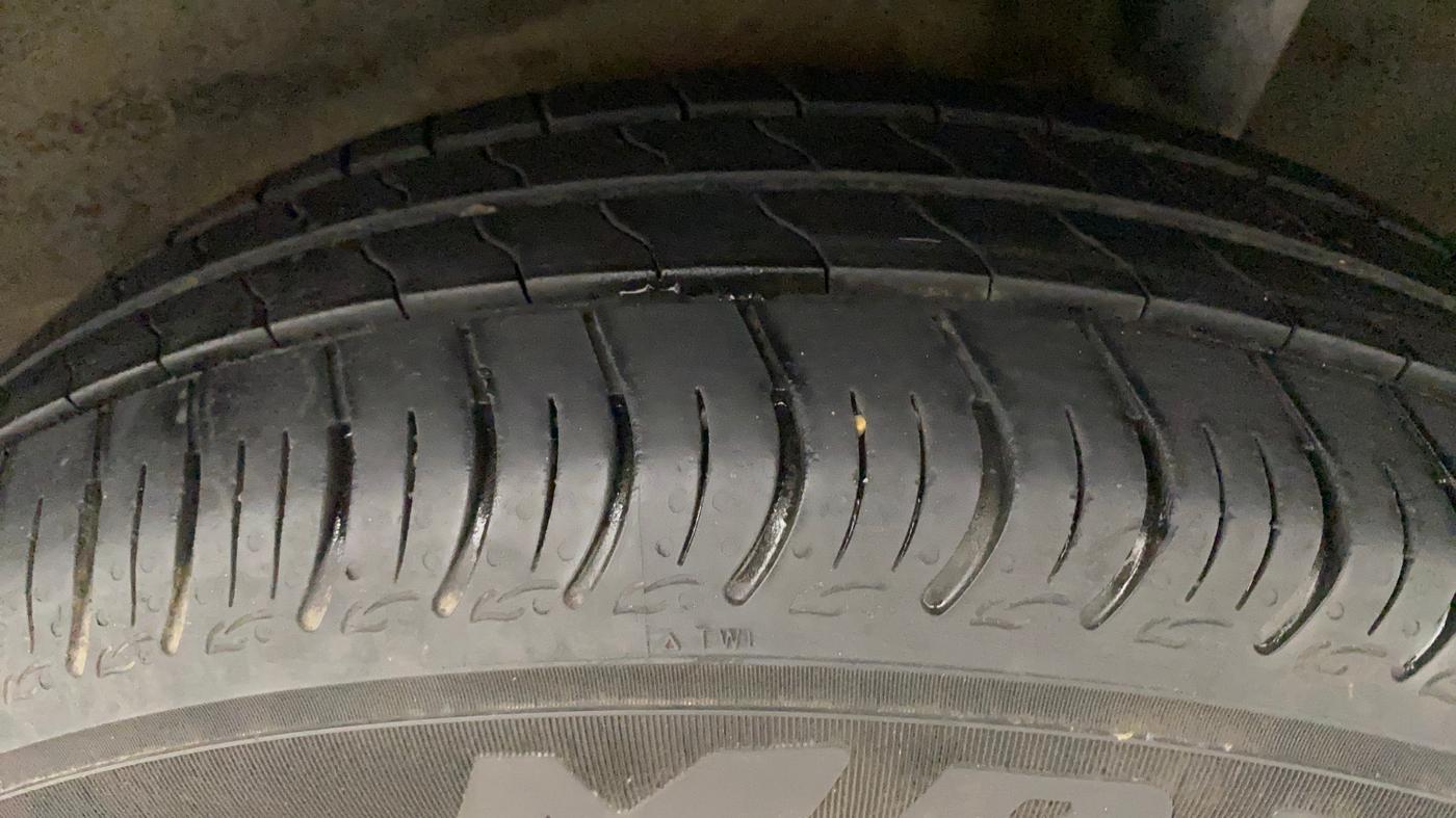 2023 Maruti New Wagon-R ZXI PLUS 1.2 AMT, Petrol, Automatic, 20,634 km, Left Rear Tyre Tread