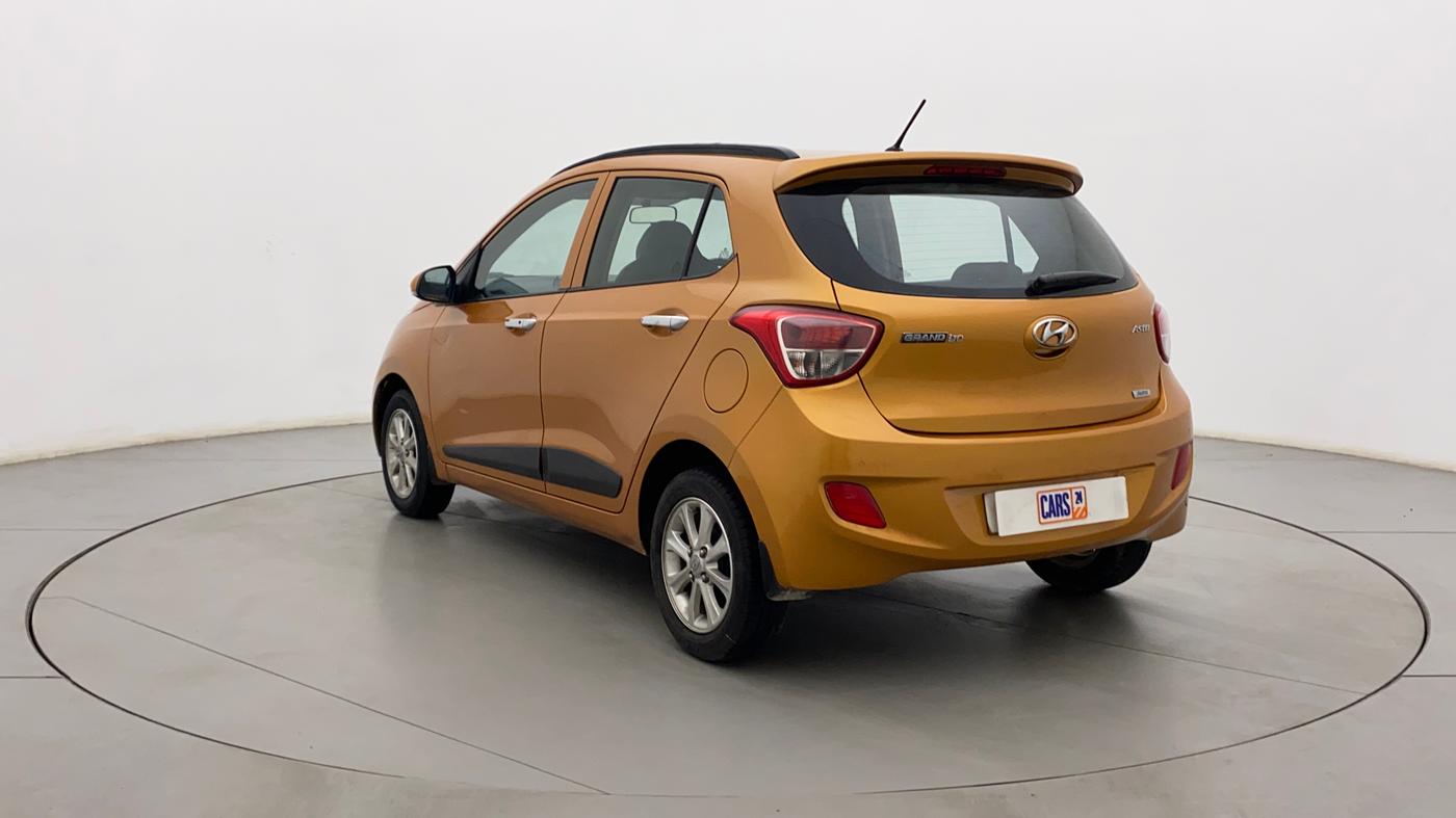 2016 Hyundai Grand i10 ASTA AT 1.2 KAPPA VTVT, Petrol, Automatic, 20,514 km, Left Back Diagonal