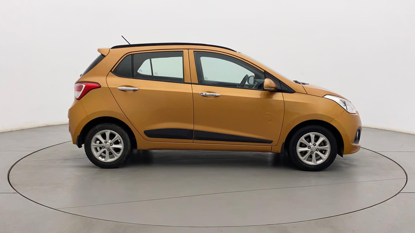 2016 Hyundai Grand i10 ASTA AT 1.2 KAPPA VTVT, Petrol, Automatic, 20,514 km, Right Side View