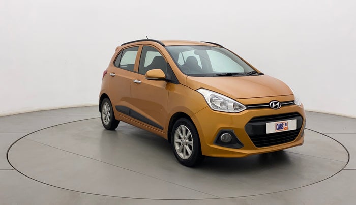 2016 Hyundai Grand i10 ASTA AT 1.2 KAPPA VTVT, Petrol, Automatic, 20,514 km, Right Front Diagonal