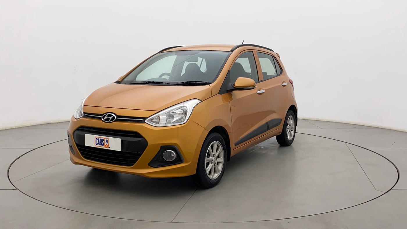 2016 Hyundai Grand i10 ASTA AT 1.2 KAPPA VTVT, Petrol, Automatic, 20,514 km, Left Front Diagonal