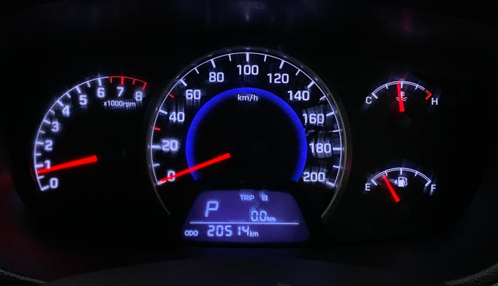 2016 Hyundai Grand i10 ASTA AT 1.2 KAPPA VTVT, Petrol, Automatic, 20,514 km, Odometer Image