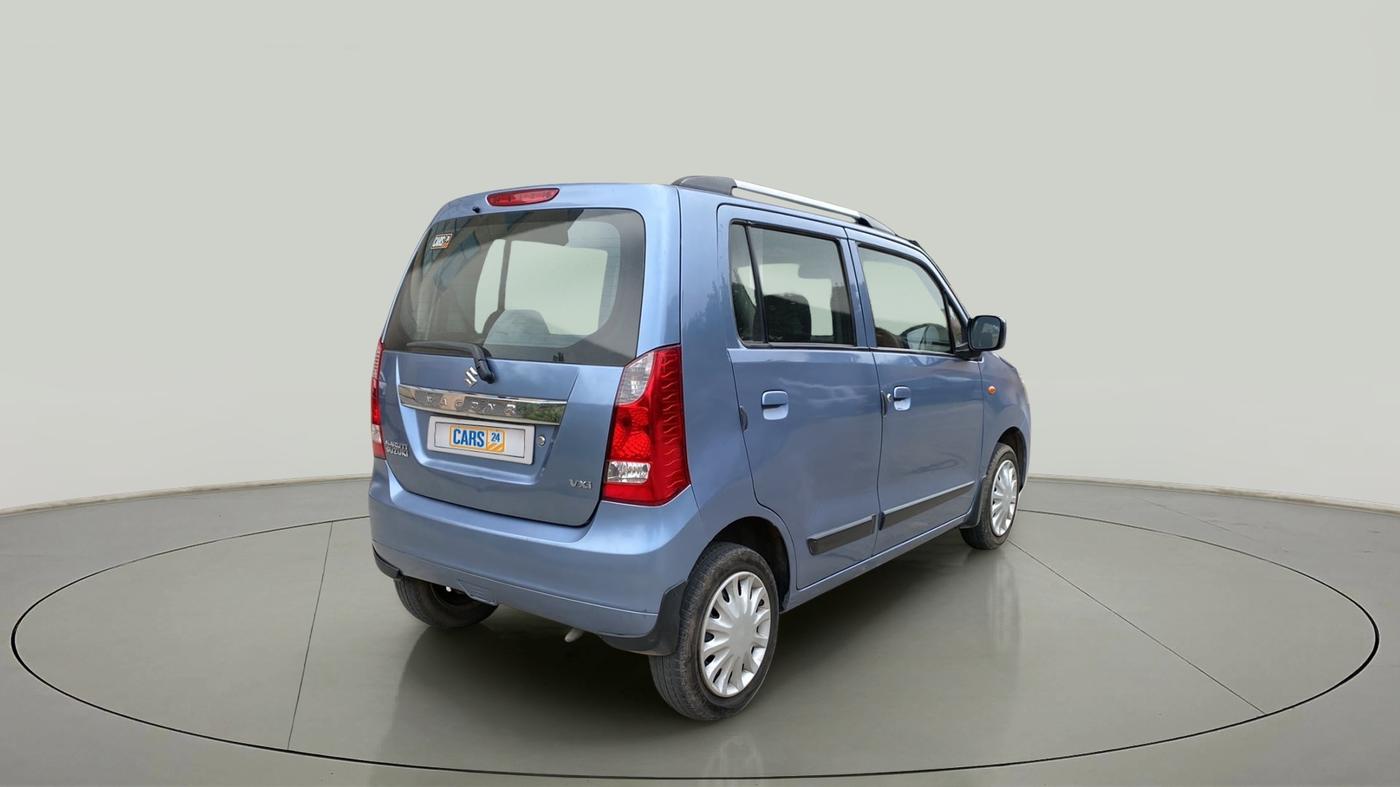 2017 Maruti Wagon R 1.0 VXI, Petrol, Manual, 42,734 km, Right Back Diagonal