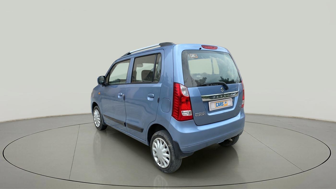 2017 Maruti Wagon R 1.0 VXI, Petrol, Manual, 42,734 km, Left Back Diagonal