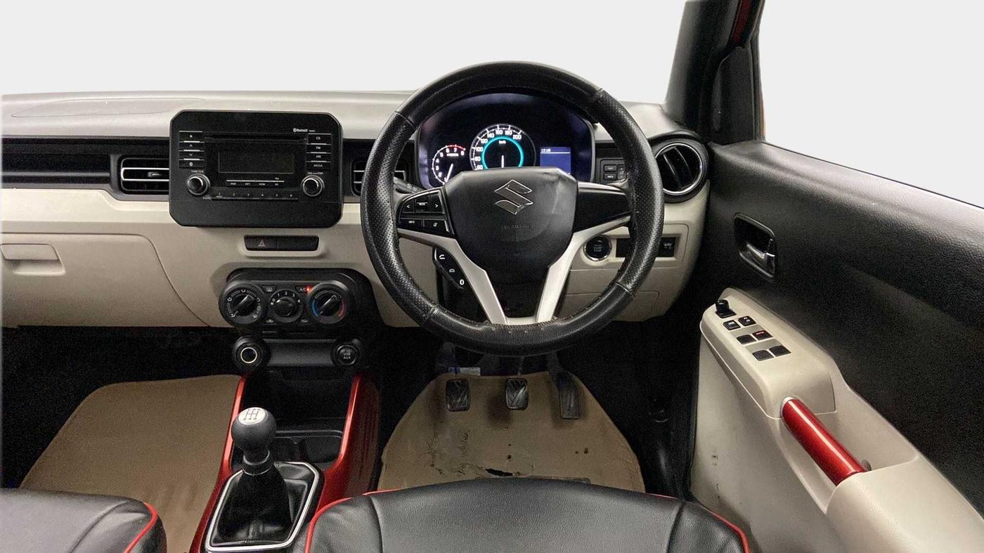 2017 Maruti IGNIS ZETA 1.2, Petrol, Manual, 84,544 km, Steering Wheel Close Up
