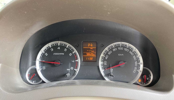 2017 Maruti Ertiga ZXI, Petrol, Manual, 78,609 km, Odometer Image