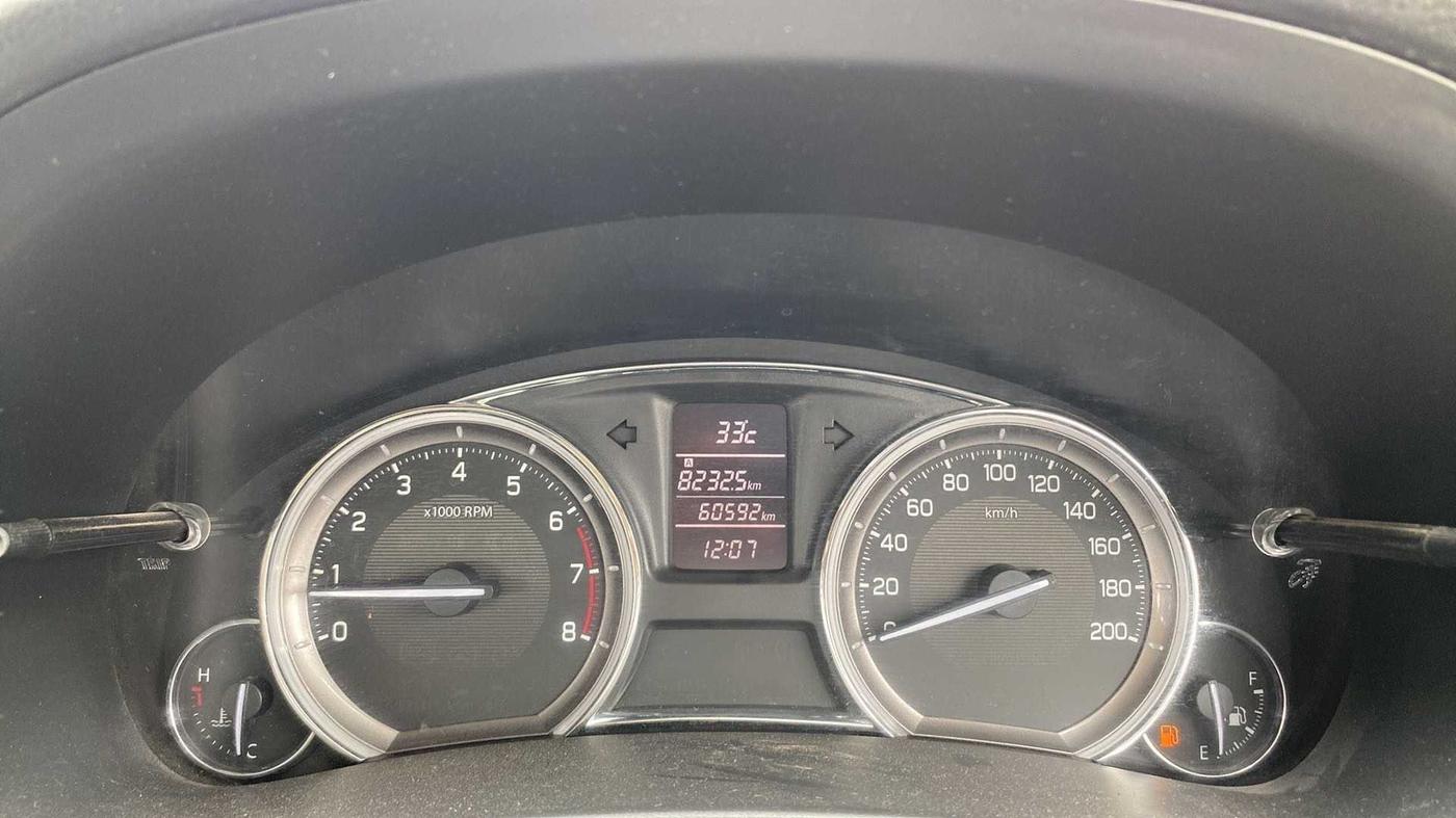 2015 Maruti Ciaz ZXI+ RS, Petrol, Manual, 60,582 km, Odometer Image