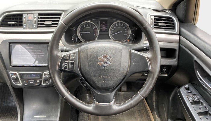 2015 Maruti Ciaz ZXI+ RS, Petrol, Manual, 60,582 km, Steering Wheel Close Up
