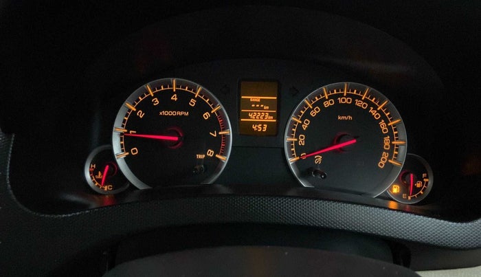 2015 Maruti Swift VXI, Petrol, Manual, 42,213 km, Odometer Image