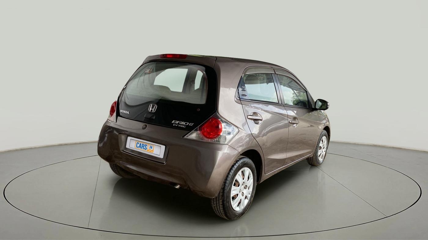 2015 Honda Brio S MT, Petrol, Manual, 99,852 km, Right Back Diagonal