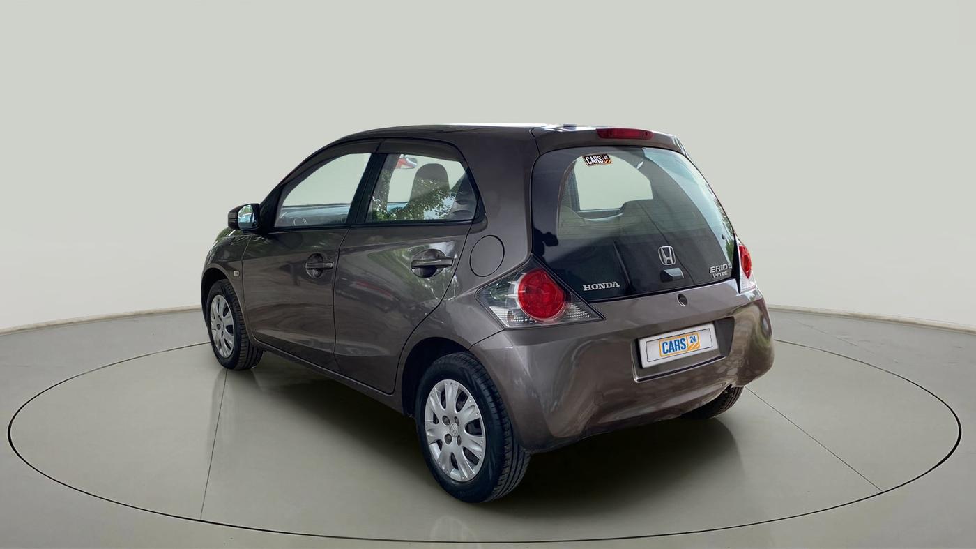 2015 Honda Brio S MT, Petrol, Manual, 99,852 km, Left Back Diagonal