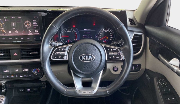 2019 KIA SELTOS HTX PLUS 1.5 DIESEL, Diesel, Manual, 80,499 km, Steering Wheel Close Up