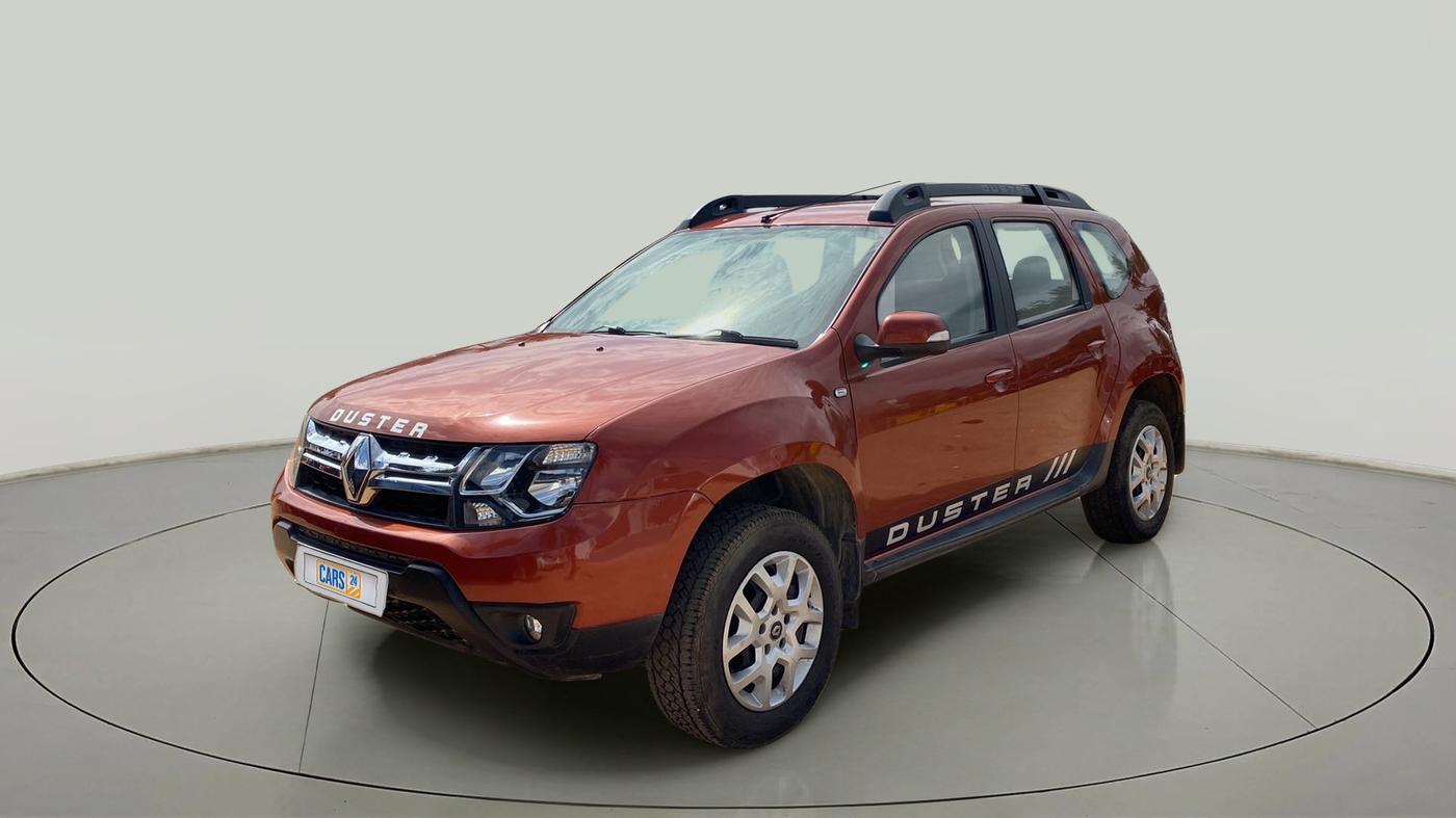 2017 Renault Duster RXL PETROL, Petrol, Manual, 67,614 km, Left Front Diagonal