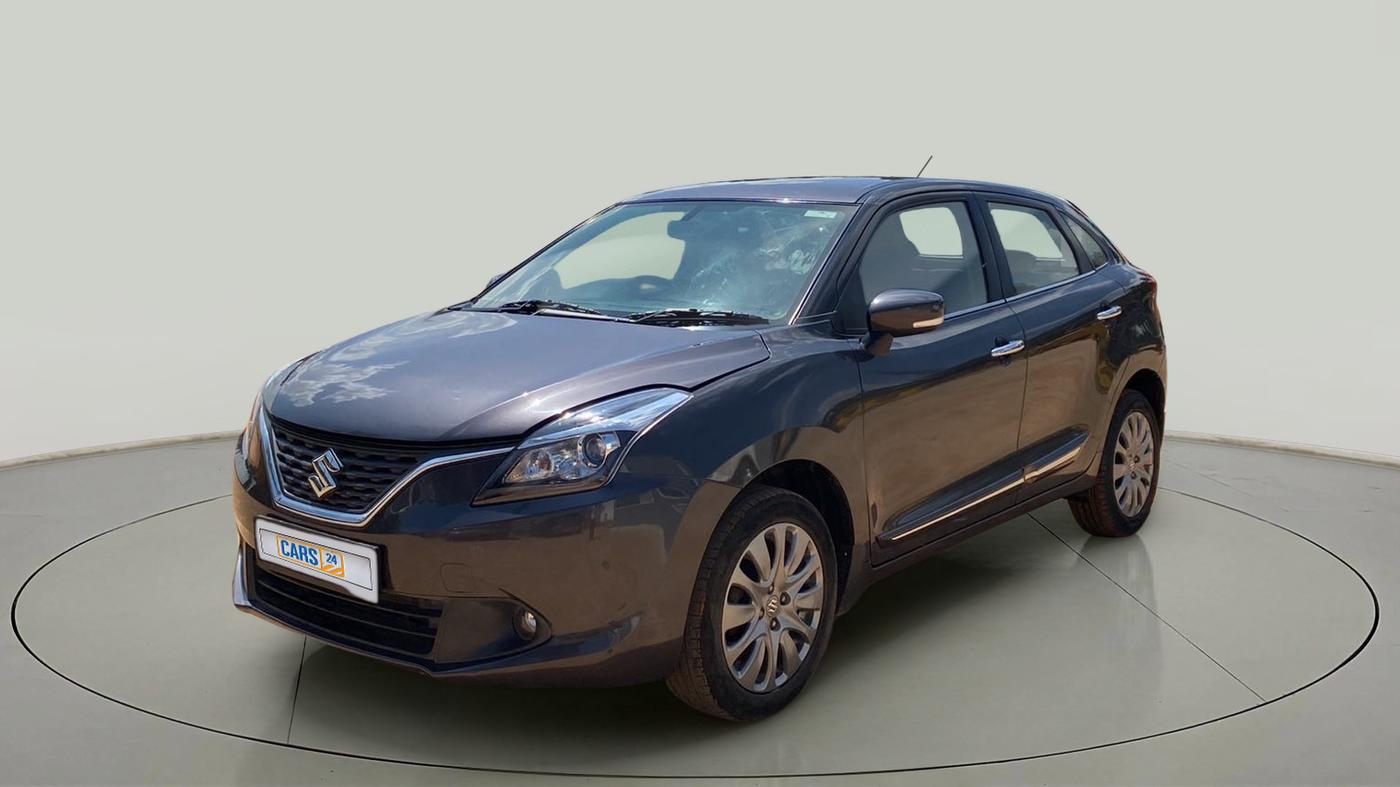 2017 Maruti Baleno ALPHA PETROL 1.2, Petrol, Manual, 49,591 km, Left Front Diagonal