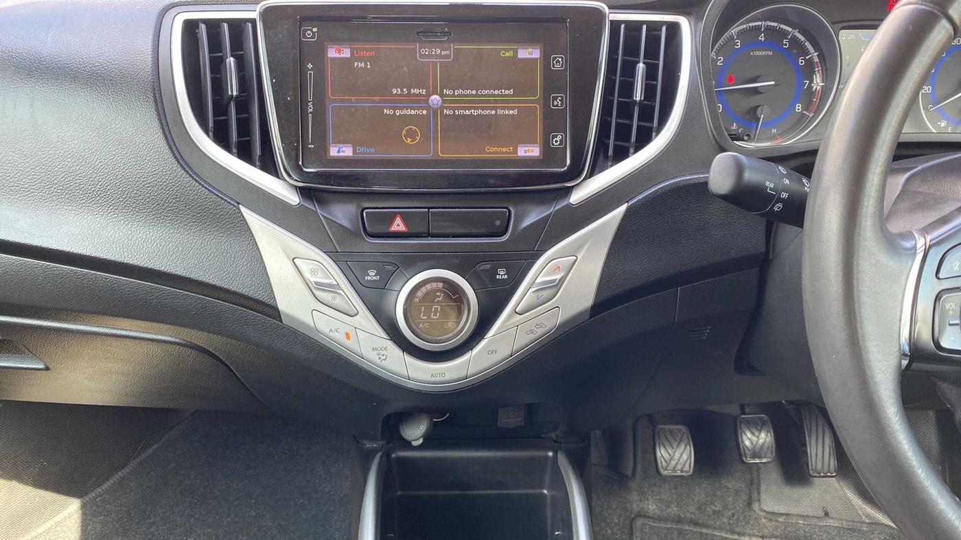 2017 Maruti Baleno ALPHA PETROL 1.2, Petrol, Manual, 49,591 km, Air Conditioner