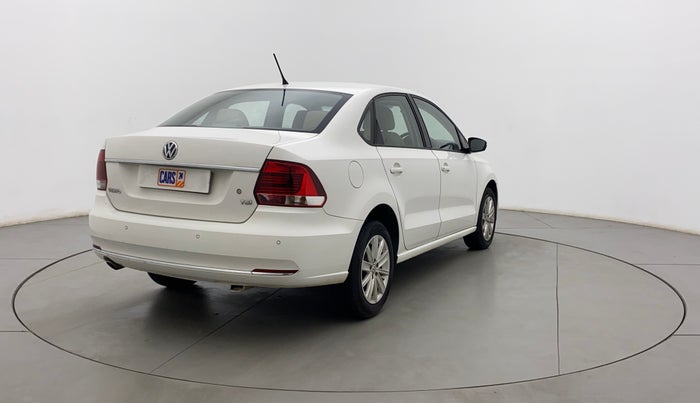 2017 Volkswagen Vento HIGHLINE PETROL AT, Petrol, Automatic, 62,617 km, Right Back Diagonal