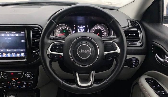 2018 Jeep Compass LIMITED PLUS PETROL AT, Petrol, Automatic, 58,050 km, Steering Wheel Close Up