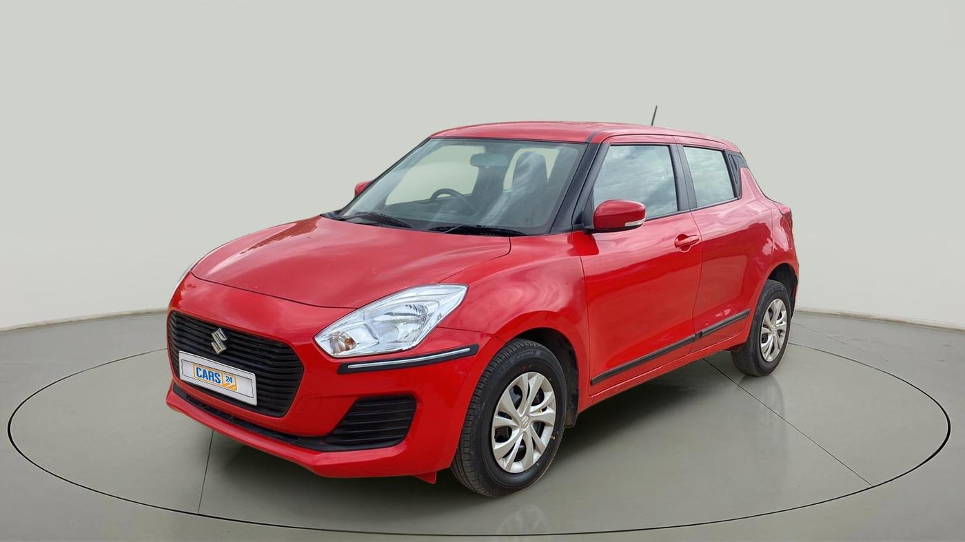2018 Maruti Swift VXI, Petrol, Manual, 74,858 km, Left Front Diagonal