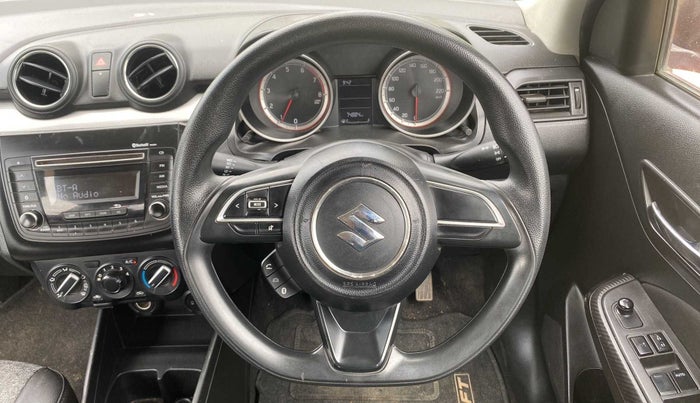 2018 Maruti Swift VXI, Petrol, Manual, 74,858 km, Steering Wheel Close Up