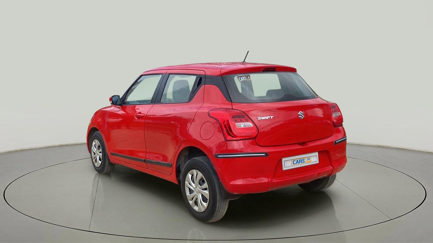 2018 Maruti Swift VXI, Petrol, Manual, 74,858 km, Left Back Diagonal