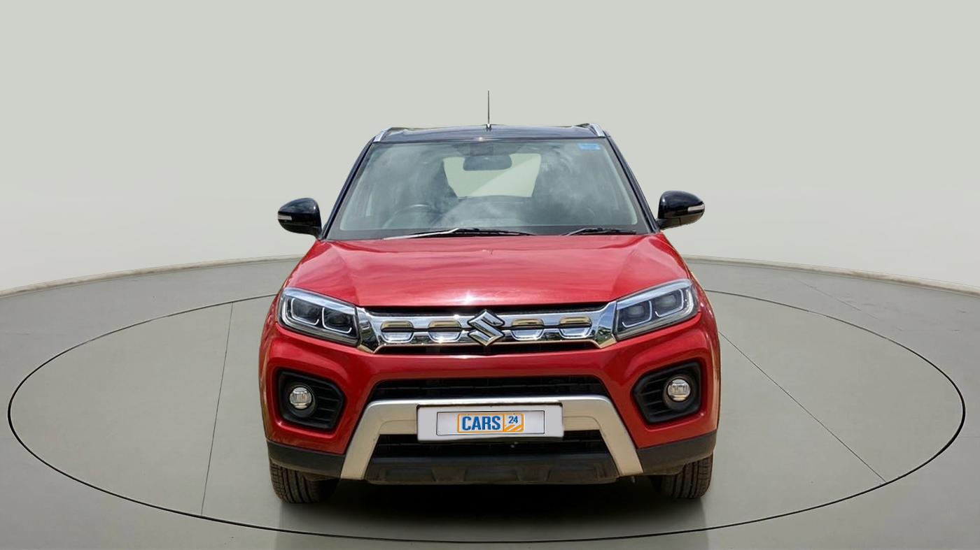 2021 Maruti Vitara Brezza ZXI PLUS AT DUAL TONE SHVS, Petrol, Automatic, 68,282 km, Front