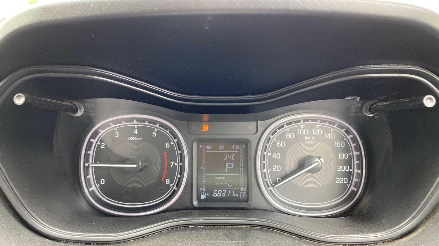 2021 Maruti Vitara Brezza ZXI PLUS AT DUAL TONE SHVS, Petrol, Automatic, 68,282 km, Odometer Image