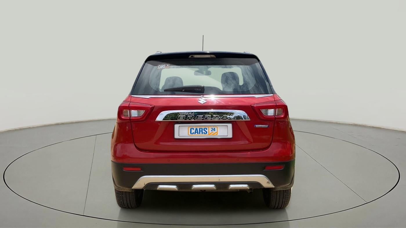 2021 Maruti Vitara Brezza ZXI PLUS AT DUAL TONE SHVS, Petrol, Automatic, 68,282 km, Back/Rear