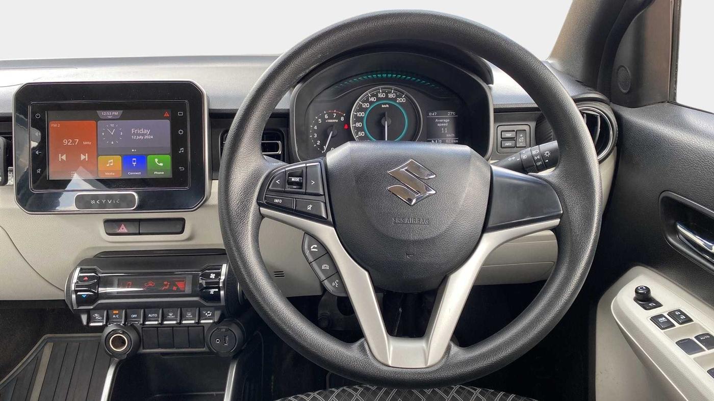 2021 Maruti IGNIS ALPHA 1.2 AMT, Petrol, Automatic, 29,003 km, Steering Wheel Close Up