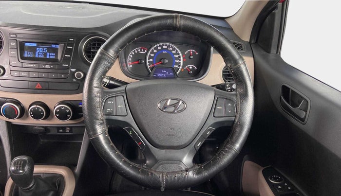 2019 Hyundai Grand i10 MAGNA 1.2 KAPPA VTVT, Petrol, Manual, 30,050 km, Steering Wheel Close Up