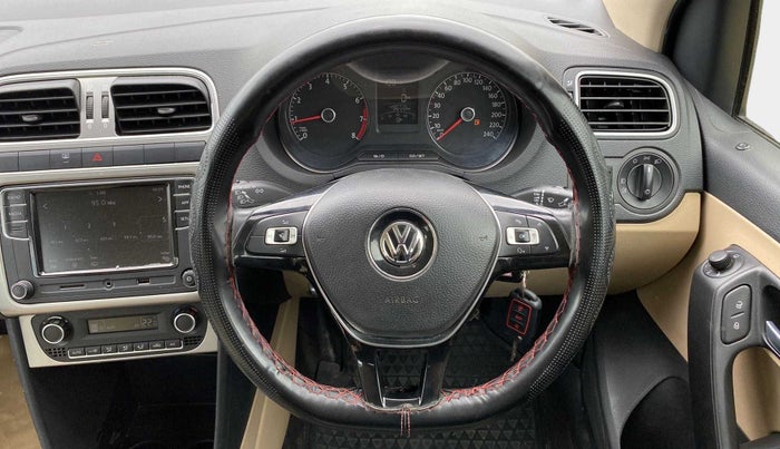 2017 Volkswagen Ameo HIGHLINE1.2L PLUS 16 ALLOY, Petrol, Manual, 49,624 km, Steering Wheel Close Up