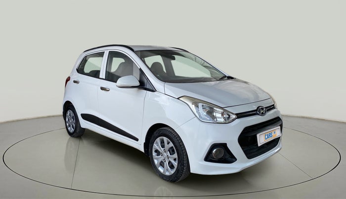 2015 Hyundai Grand i10 SPORTZ 1.2 KAPPA VTVT, Petrol, Manual, 46,287 km, Right Front Diagonal
