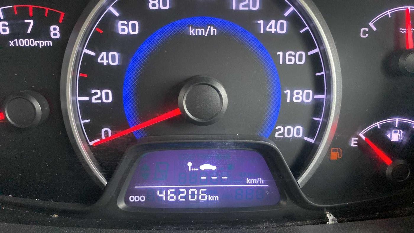 2015 Hyundai Grand i10 SPORTZ 1.2 KAPPA VTVT, Petrol, Manual, 46,287 km, Odometer Image