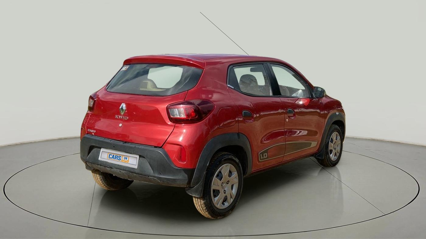 2021 Renault Kwid RXT 1.0 (O), Petrol, Manual, 50,688 km, Right Back Diagonal
