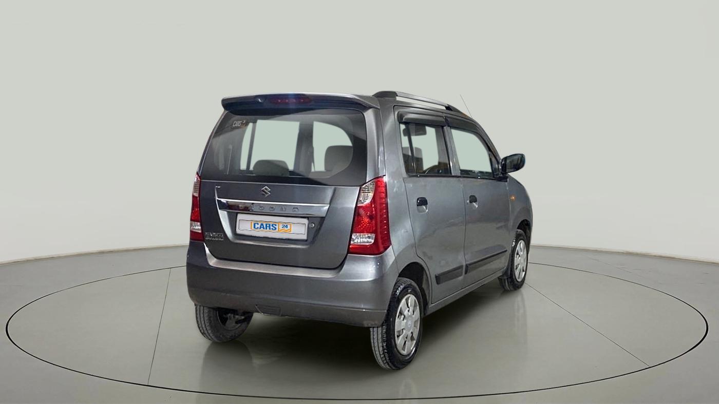2018 Maruti Wagon R 1.0 LXI CNG, CNG, Manual, 91,668 km, Right Back Diagonal