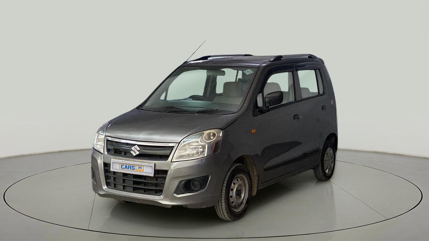2018 Maruti Wagon R 1.0 LXI CNG, CNG, Manual, 91,668 km, Left Front Diagonal