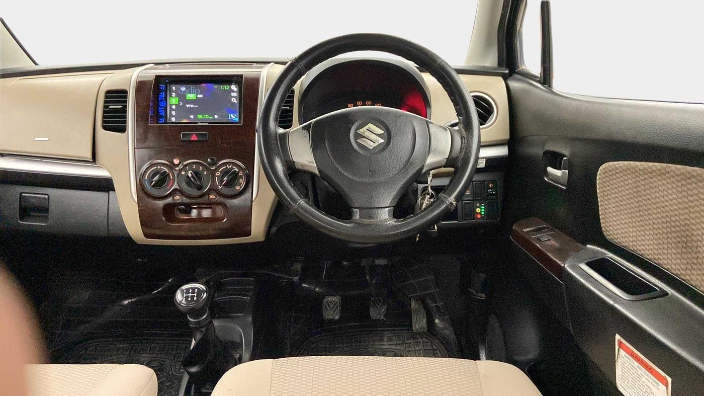 2018 Maruti Wagon R 1.0 LXI CNG, CNG, Manual, 91,668 km, Steering Wheel Close Up