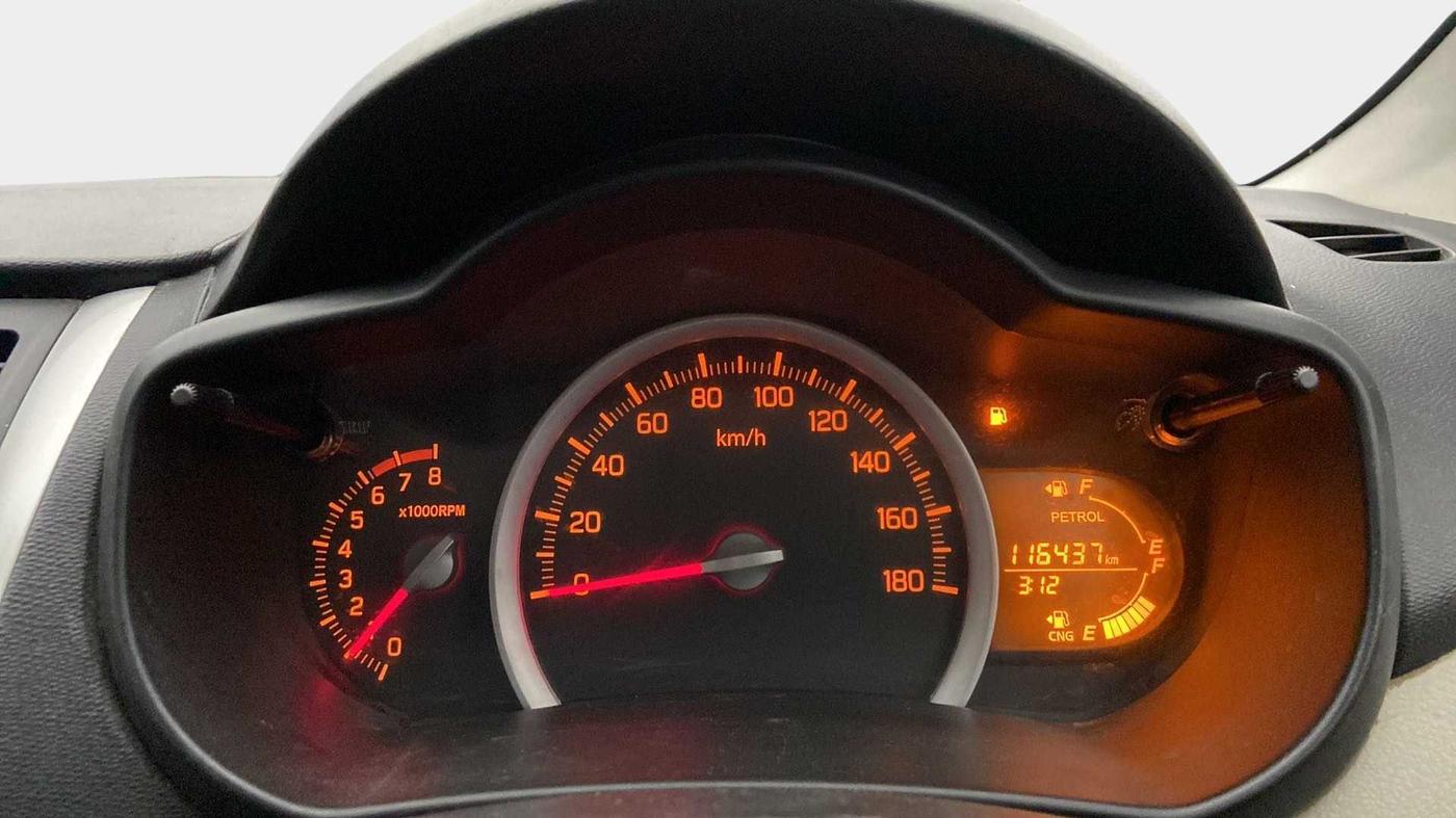 2017 Maruti Celerio VXI CNG, CNG, Manual, 1,16,413 km, Odometer Image