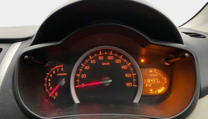 2017 Maruti Celerio VXI CNG, CNG, Manual, 1,16,413 km, Odometer Image