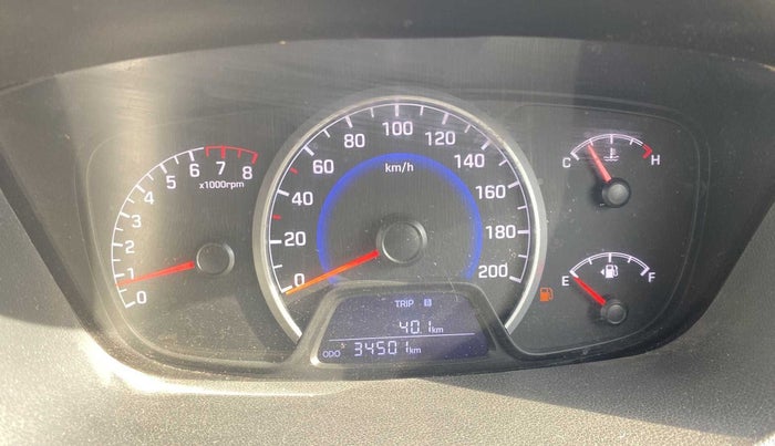 2017 Hyundai Grand i10 SPORTZ (O) 1.2 KAPPA VTVT, Petrol, Manual, 34,512 km, Odometer Image