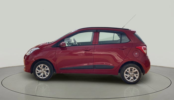 2017 Hyundai Grand i10 SPORTZ (O) 1.2 KAPPA VTVT, Petrol, Manual, 34,512 km, Left Side