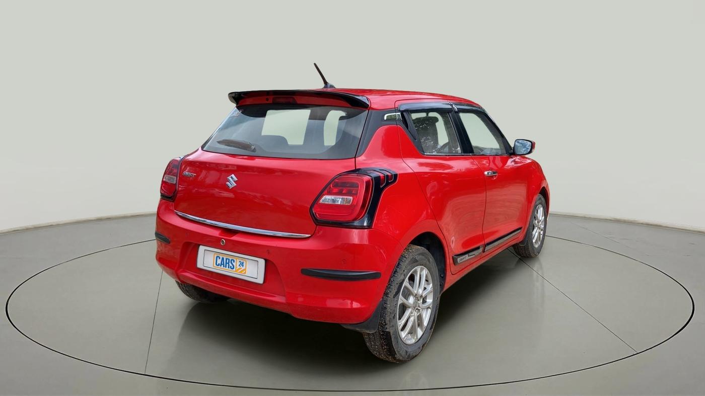 2021 Maruti Swift ZXI, CNG, Manual, 62,189 km, Right Back Diagonal