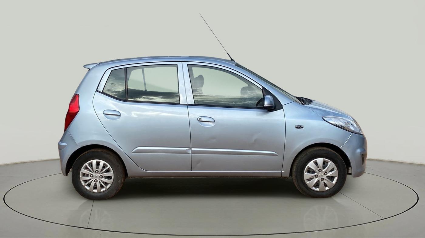 2013 Hyundai i10 SPORTZ 1.2, Petrol, Manual, 55,303 km, Right Side View