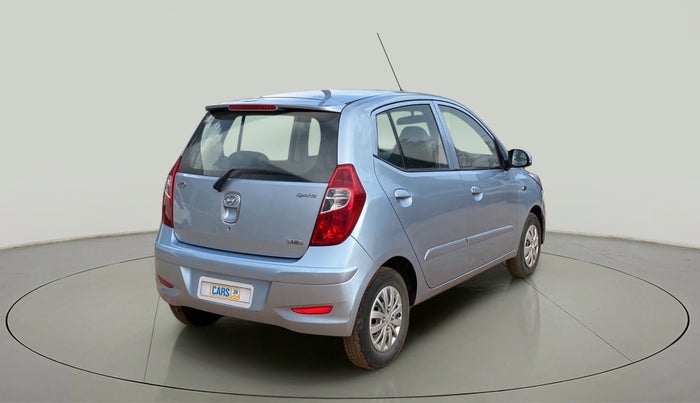 2013 Hyundai i10 SPORTZ 1.2, Petrol, Manual, 55,303 km, Right Back Diagonal