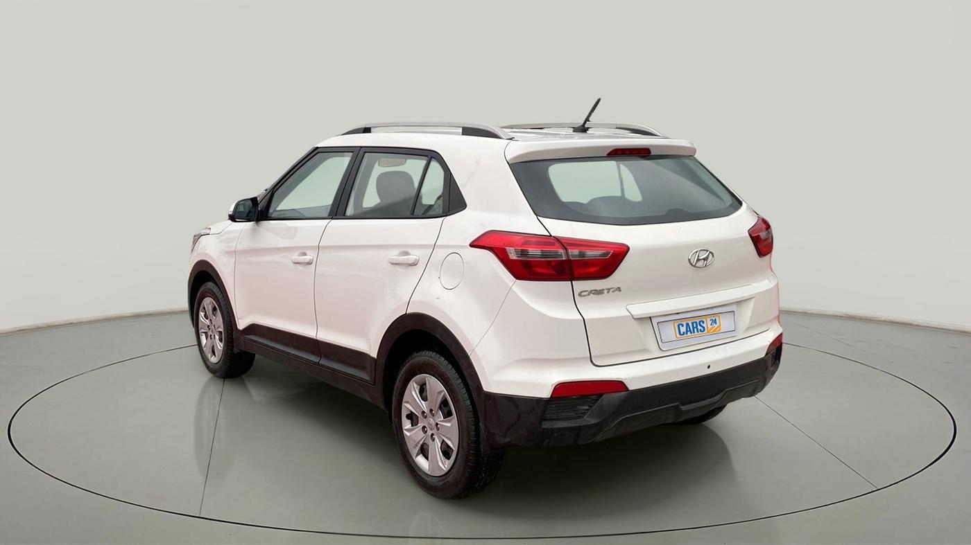 2016 Hyundai Creta E PLUS 1.6 PETROL, Petrol, Manual, 70,876 km, Left Back Diagonal