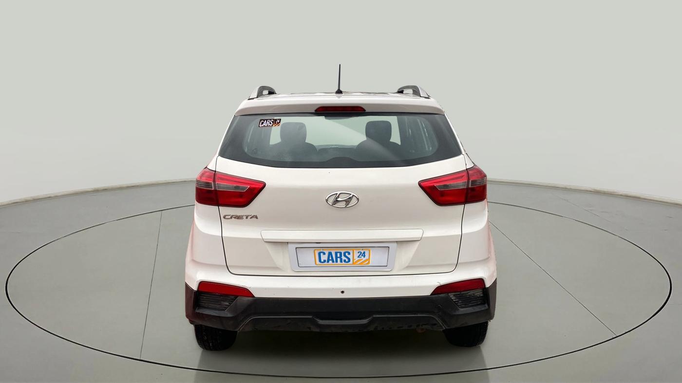 2016 Hyundai Creta E PLUS 1.6 PETROL, Petrol, Manual, 70,876 km, Back/Rear
