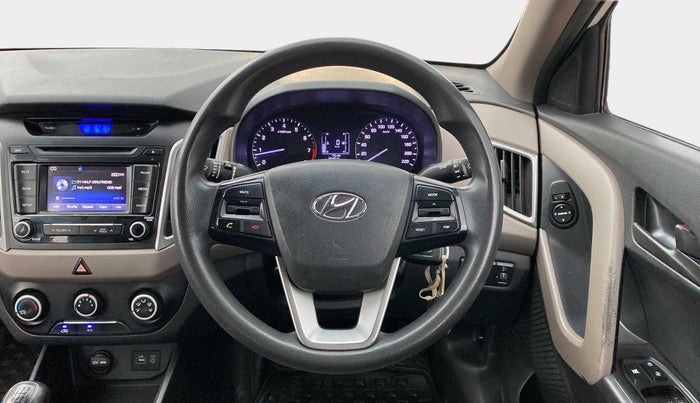 2016 Hyundai Creta E PLUS 1.6 PETROL, Petrol, Manual, 70,876 km, Steering Wheel Close Up