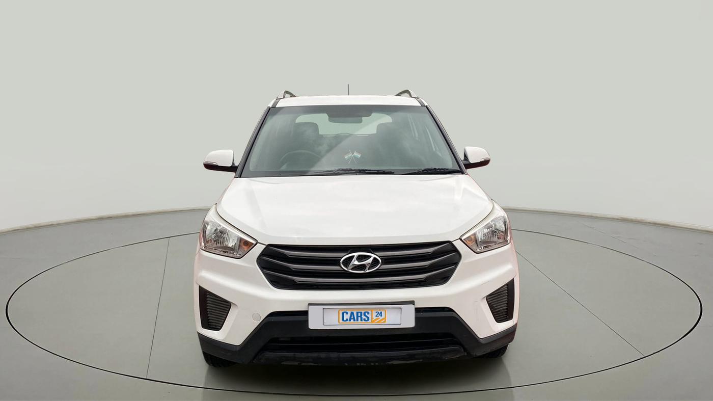 2016 Hyundai Creta E PLUS 1.6 PETROL, Petrol, Manual, 70,876 km, Front