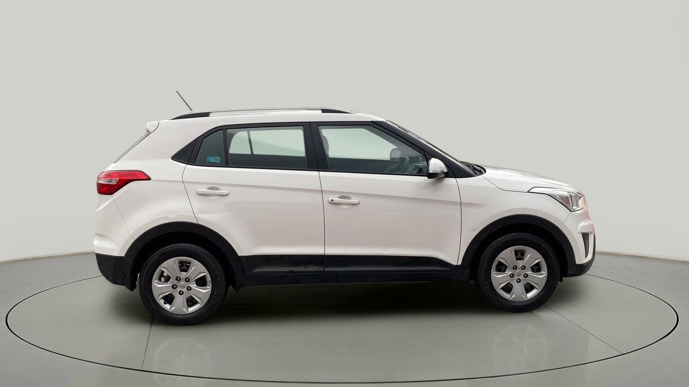 2016 Hyundai Creta E PLUS 1.6 PETROL, Petrol, Manual, 70,876 km, Right Side View
