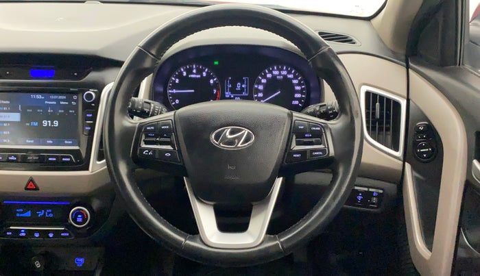 2019 Hyundai Creta SX 1.6 PETROL, Petrol, Manual, 48,164 km, Steering Wheel Close Up