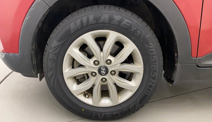 2019 Hyundai Creta SX 1.6 PETROL, Petrol, Manual, 48,164 km, Left Front Wheel